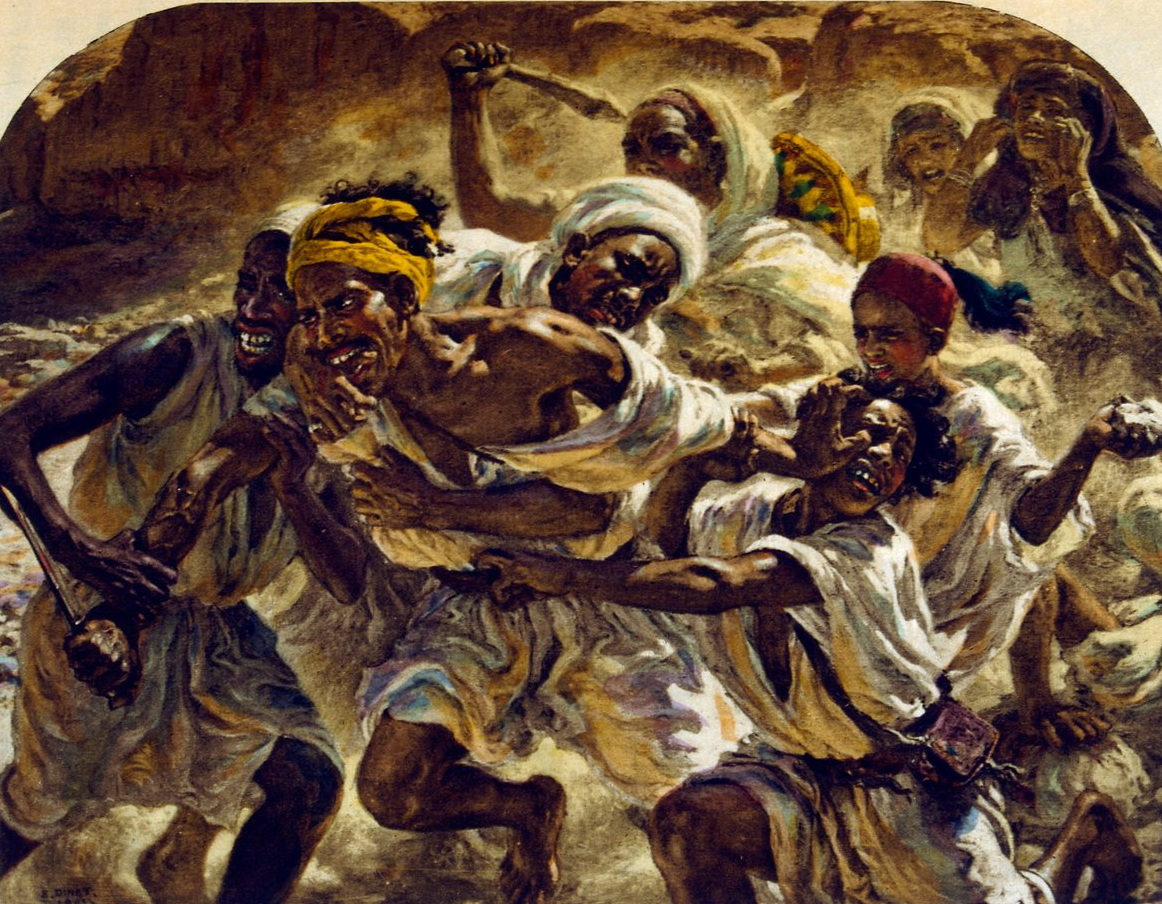 Scene di vita araba. 1906 7